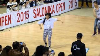 salonika open 2015 lets dance komotinis ΜΑΡΙΑ ΗΛΙΑΔΟΥ 1 [upl. by Plumbo]