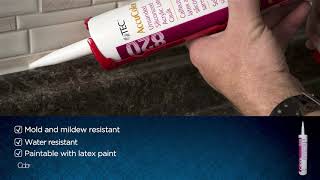 TEC® AccuColor® Siliconized Unsanded Caulk Product Video [upl. by Alister]