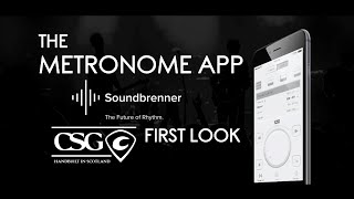 The Metronome App by Soundbrenner First Look [upl. by Eldrida303]