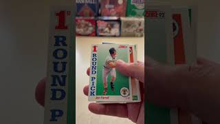 1992 Score Series 2 baseballcards sportscards mlb [upl. by Saraiya]