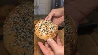 Sourdough Bagels bread sourdough cooking shortsvideo food shortvideo shorts short [upl. by Sanfred223]