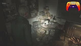 Directors Storage Room Key  Rooftop Key  Safe Button  Safe Note Location  Silent Hill 2 Remake [upl. by Andromada]