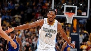 Kenneth Faried Puts the Exclamation Point on the Win [upl. by Ayahsal]