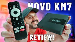 NOVO MECOOL KM7 com Android TV 11  O que esperar deste NOVO TV BOX [upl. by Terces4]