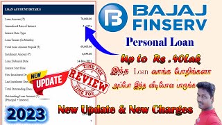 Bajaj Finserve Personal Loan Full Review In Tamil 2023 Tech and Technics [upl. by Reis]