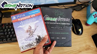 Gamenation PreOwned PS4 Horizon Zero Dawn Unboxing amp Review gamenation unboxing ps4slim ps4 [upl. by Amery]