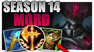 SEASON 14 MORDEKAISER SUPPORT GAMEPLAY GUIDE [upl. by Adnof689]