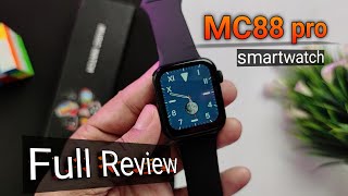 Mc88 pro smartwatch full amp final Review😎 [upl. by Marice]