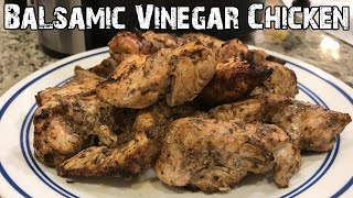 Balsamic Vinegar Chicken Easy Air Fryer [upl. by Ettellocin]