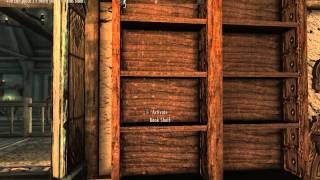 TES5  Skyrim  Lakeview Manor Library Enchanter AlchemyTower [upl. by Tybi]