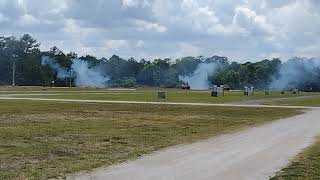 battle reenactment at Volusia fairgrounds May 2024 [upl. by Omor749]