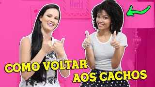 COMO SAIR DA PROGRESSIVA E ALISAMENTO E VOLTAR AOS CACHOS Parte 2 por Julia Doorman [upl. by Ynettirb610]