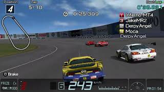 Gran Turismo PSP Online Battle 19 JGTCTwin Ring Motegi Oval [upl. by Chin]