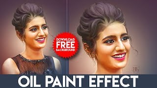 PHOTOSHOP SMUDGE PAINTING TUTORIAL  OIL PAINT EFFECT  DIGITAL PAINTING [upl. by Colet100]