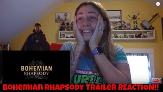 Bohemian Rhapsody 2018 Official Trailer 2 REACTION VIDEO QUEEN [upl. by Alleinad]