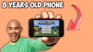 😱 I Playing Minecraft pe in 1gb ram mobile  8 years old phone [upl. by Gamin556]