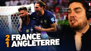 REACTION FRANCE vs ANGLETERRE 21 [upl. by Quackenbush548]