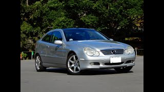 汽車影片 MercedesBenz CL203 CClass SportsCoupe 實車介紹 [upl. by Jentoft934]