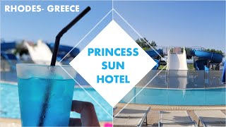 Princess Sun Hotel  Rhodes Greece [upl. by Ainola850]