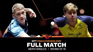 FULL MATCH  Anton Kallberg vs Truls Moregard  MS R16  WTTFukuoka 2024 [upl. by Raddi]