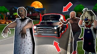 Granny Becomes a Sleepwalking Zombie at Halloween Animation Parody [upl. by Alf]