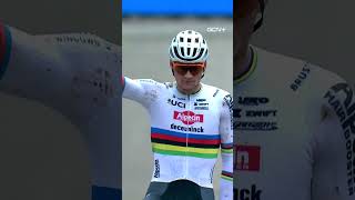 🌈 Mathieu van der Poel Wins his first CX back in Herentals [upl. by Garold375]