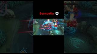 Benedetta 1vs5 💀🔥mobilelegendsbenedettamlbbcreatorcampviralmlbbmlbbphillipinesmlbbindonesiaml [upl. by Masterson]