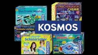 Kosmos Experimentierkasten Triops züchten Chemie Labor Forscher Mikroskop Kristalle [upl. by Sharman]