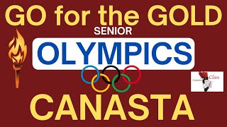 What does the Olympics and Canasta have in commoncanasta olympics seniorolympics olympics2024 [upl. by Novyak]