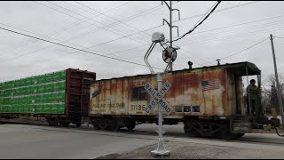 Sheboygan Wig Wags 5 with Chicago amp Northwestern Caboose [upl. by Marwin]