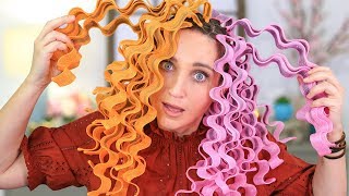 DIY NOHEAT Waves  Fab or Fail Hairstyles [upl. by Novihs]