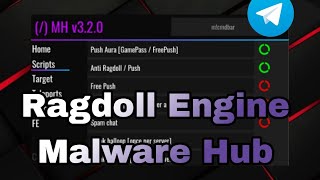 Ragdoll Engine Script Malware Hub  Arceus X Fluxus Hydrogen Delta [upl. by Nhguavoj]