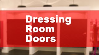 Dressing Room Doors [upl. by Noram207]