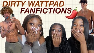 reading SPICY wattpad fanfictions tiktok boy edition [upl. by Samale]