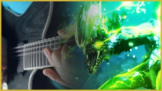 Astalos Theme Monster Hunter Rise Sunbreak Guitar Cover  DSC [upl. by Nodnorb]