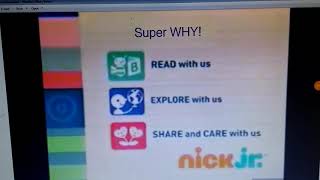 Nick Jr Super Why Encourages Preschoolers 20102012 [upl. by Assilana]