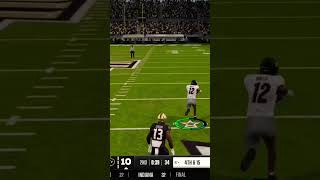 The BEST PUNT RETURN on CFB 25 with Travis Hunter cfb collegefootball25 easports shorts xbox [upl. by Eylatan131]