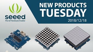 Allnew Grove LED Matrix modules  newproductsTuesday [upl. by Deloria]