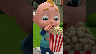 Yes yes Baby wants more colorful popcorn ﻿ Rosoomelody Song nurseryrhymes kidssong shorts [upl. by Daniala810]