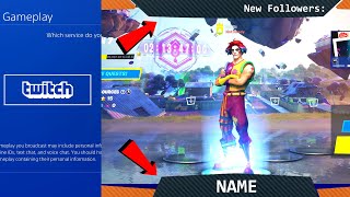 How to ADD TWITCH OVERLAYS on PS4 STREAM EASY METHOD [upl. by Immat952]