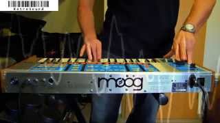 Moog Source Analog Synthesizer 1981 quotGet The Drivequot [upl. by Donielle]