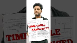 SSLC Time Table 2024 Karnataka  shorts [upl. by Camile]