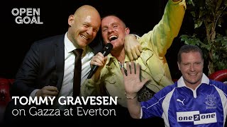 TOMMY GRAVESEN STORY ON GAZZA AT EVERTON [upl. by Kcin]