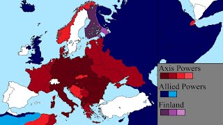 World War II in Europe Every Day [upl. by Nohsreg86]