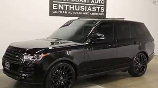 2014 Range Rover Supercharged Autobiography Black [upl. by Ellertnom]