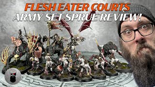 Im Hungry for MORE Its Flesh Eater Courts Army Set Sprue Review Time [upl. by Coretta242]