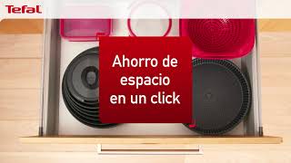 Tefal Ingenio  Ahorra espacio en un click [upl. by Ainelec870]