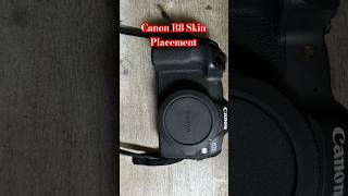 How to Skin ReplacementCanon EOS R8 Mirrorless Camera canon capes howto viralvideo [upl. by Lydell]