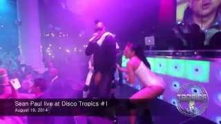 Sean Paul live at Tropics 2014 after movie 1 [upl. by Zorana948]