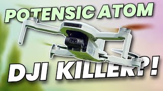 DRONE SENZA PATENTINO Sotto i 250g Recensione Potensic ATOM 4K [upl. by Roth]